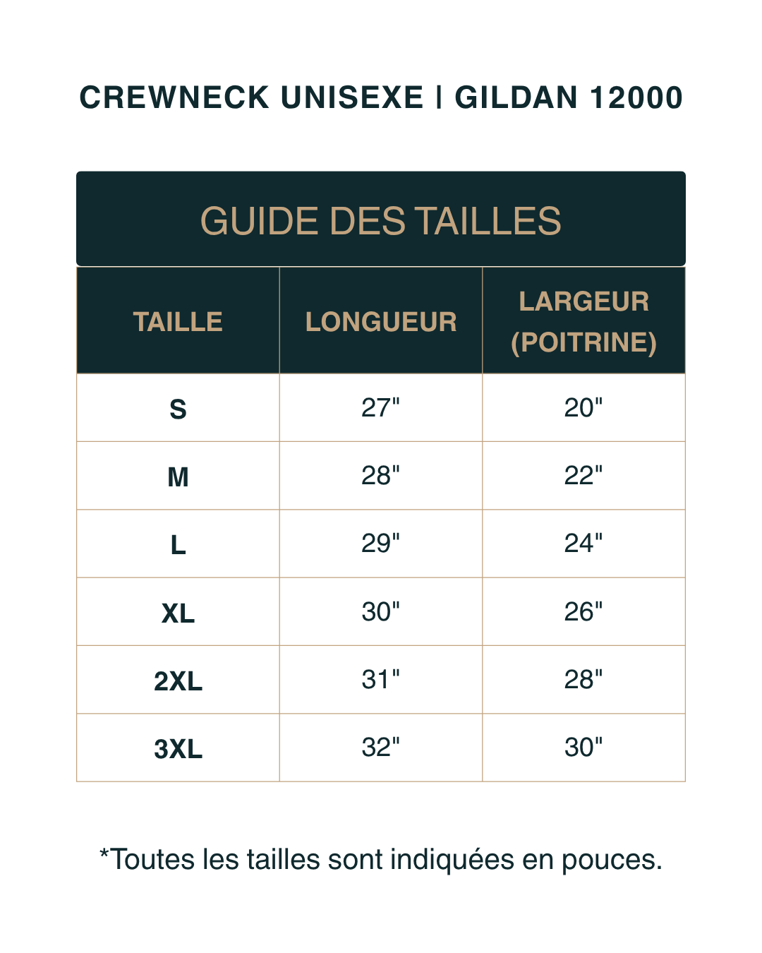 Crewneck Unisexe | Gildan 12000 DryBlend | 8 couleurs disponibles