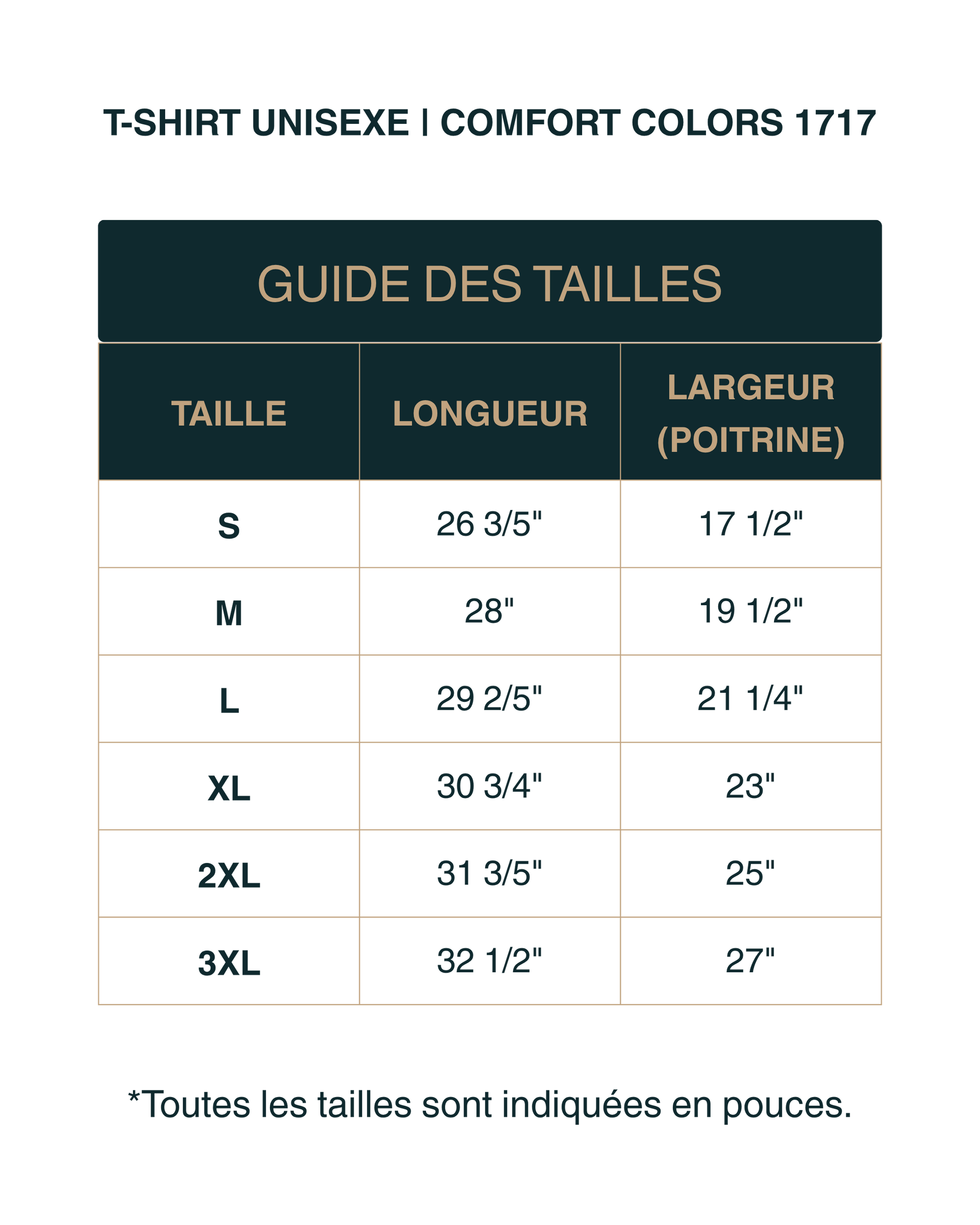 T-shirt Comfort Colors 1717 | Vêtements Personnalisés | FYLIA Impression
