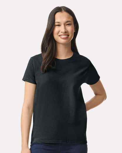 T-shirt pour femme manches courtes | Gildan Ultra Cotton 2000L | 11 couleurs disponibles