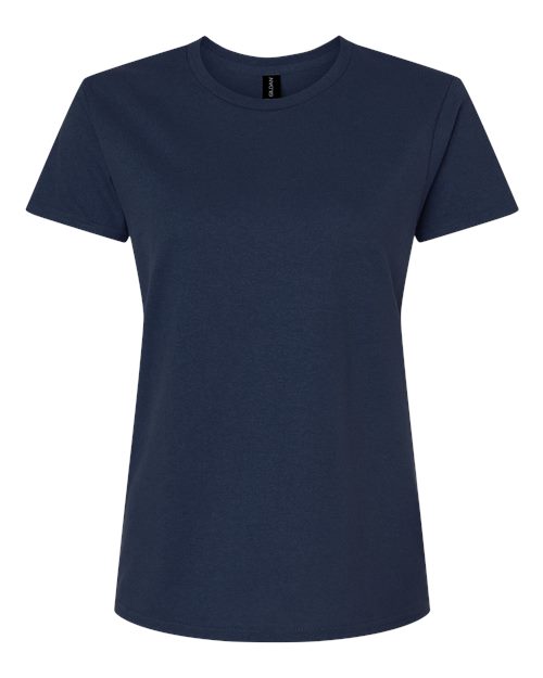 T-shirt pour femme manches courtes | Gildan Ultra Cotton 2000L | 11 couleurs disponibles