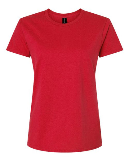 T-shirt pour femme manches courtes | Gildan Ultra Cotton 2000L | 11 couleurs disponibles