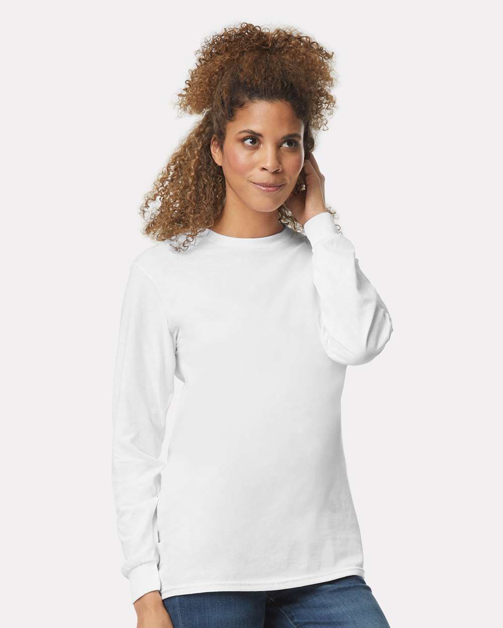T-shirt unisexe manches longues | Robuste & Polyvalent | Gildan 2400 Ultra Cotton | 28 couleurs disponibles