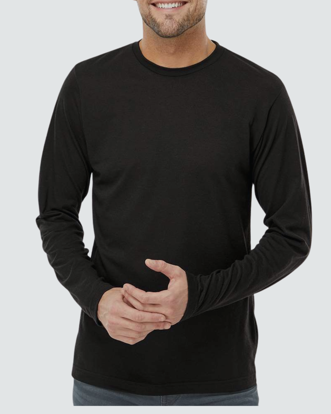 T-shirt unisexe manches longues | M&O Poly-Blend 3520 | 8 couleurs disponibles