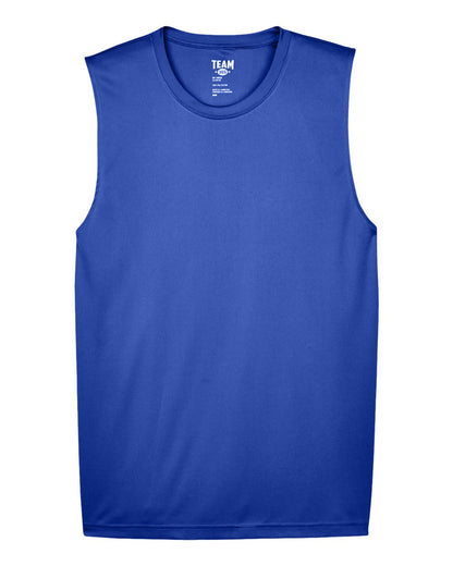 T-Shirt sans manches Zone Performance | Team365 TT11M | 8 couleurs disponibles